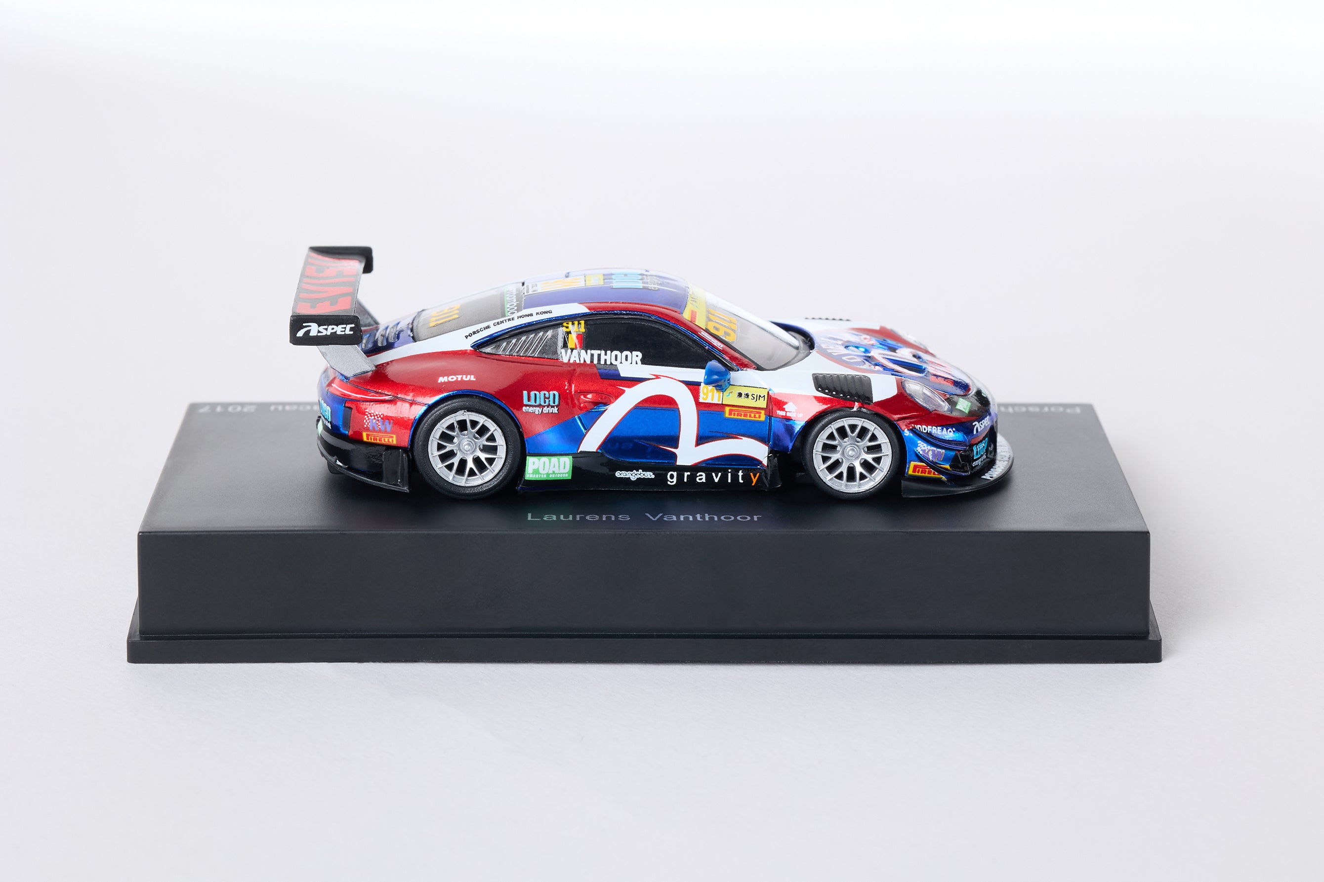 EVISU X PORSCHE GT3 R 1:64 Scale Diecast Model Car