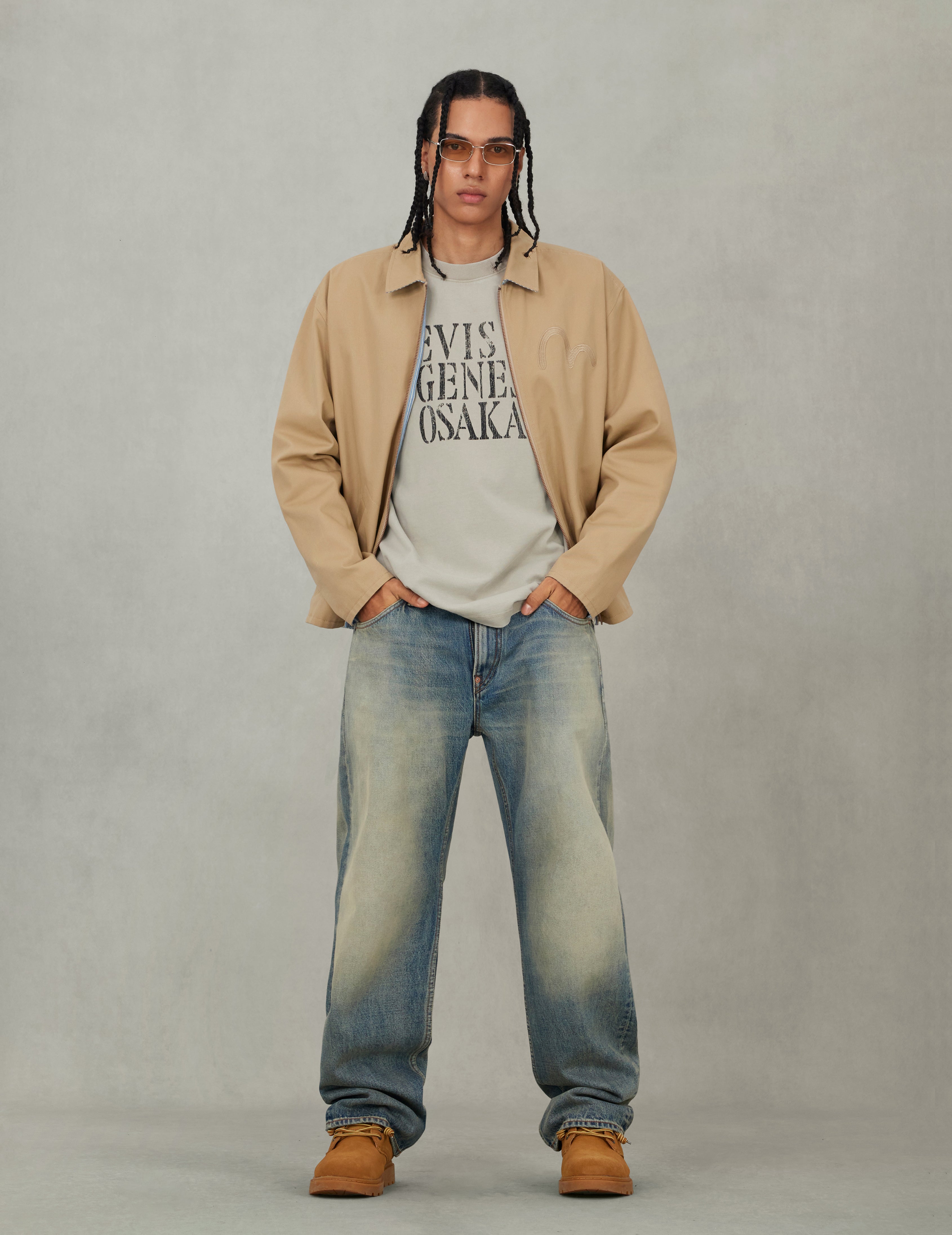 Reversible Regular Fit Work Jacket