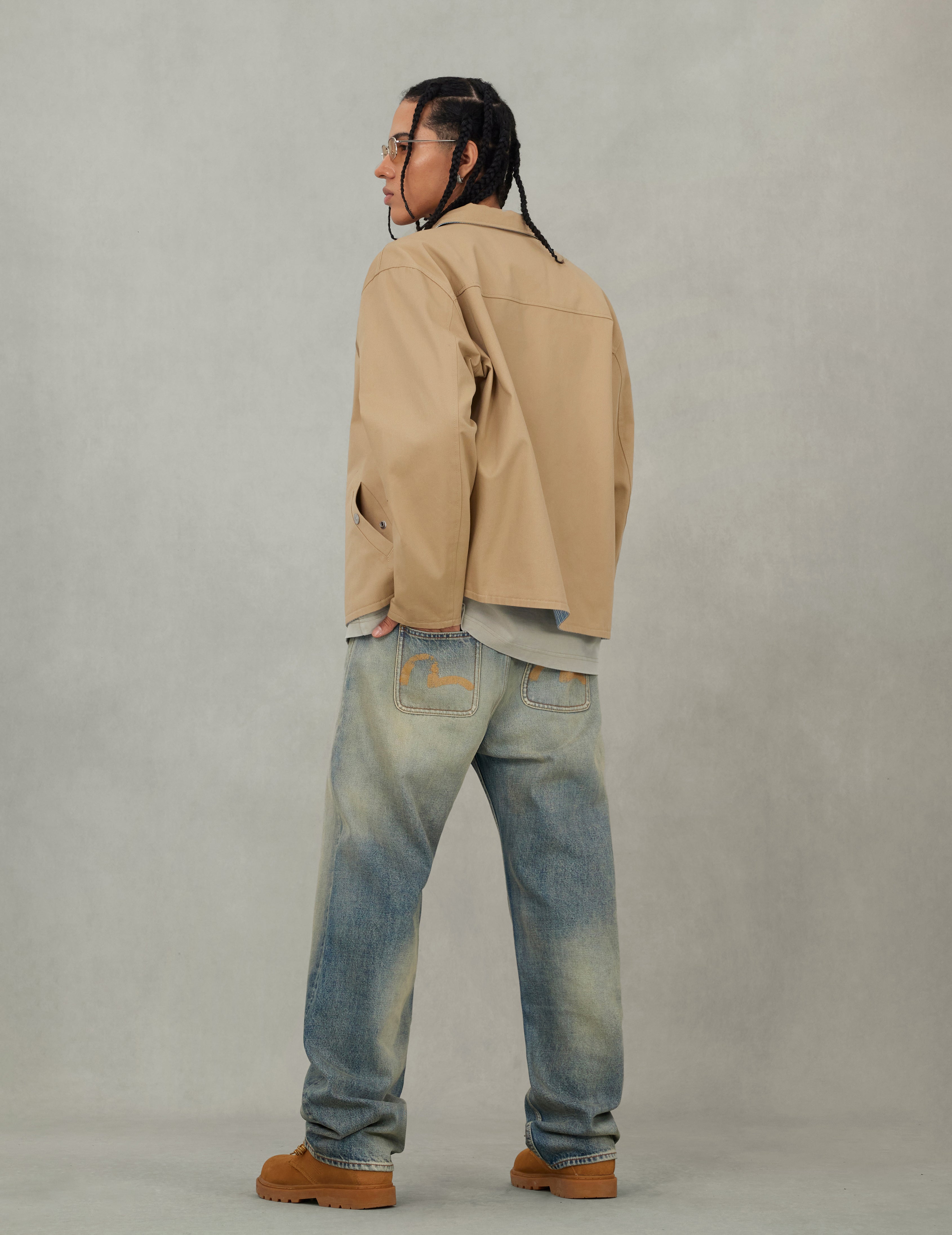 Reversible Regular Fit Work Jacket