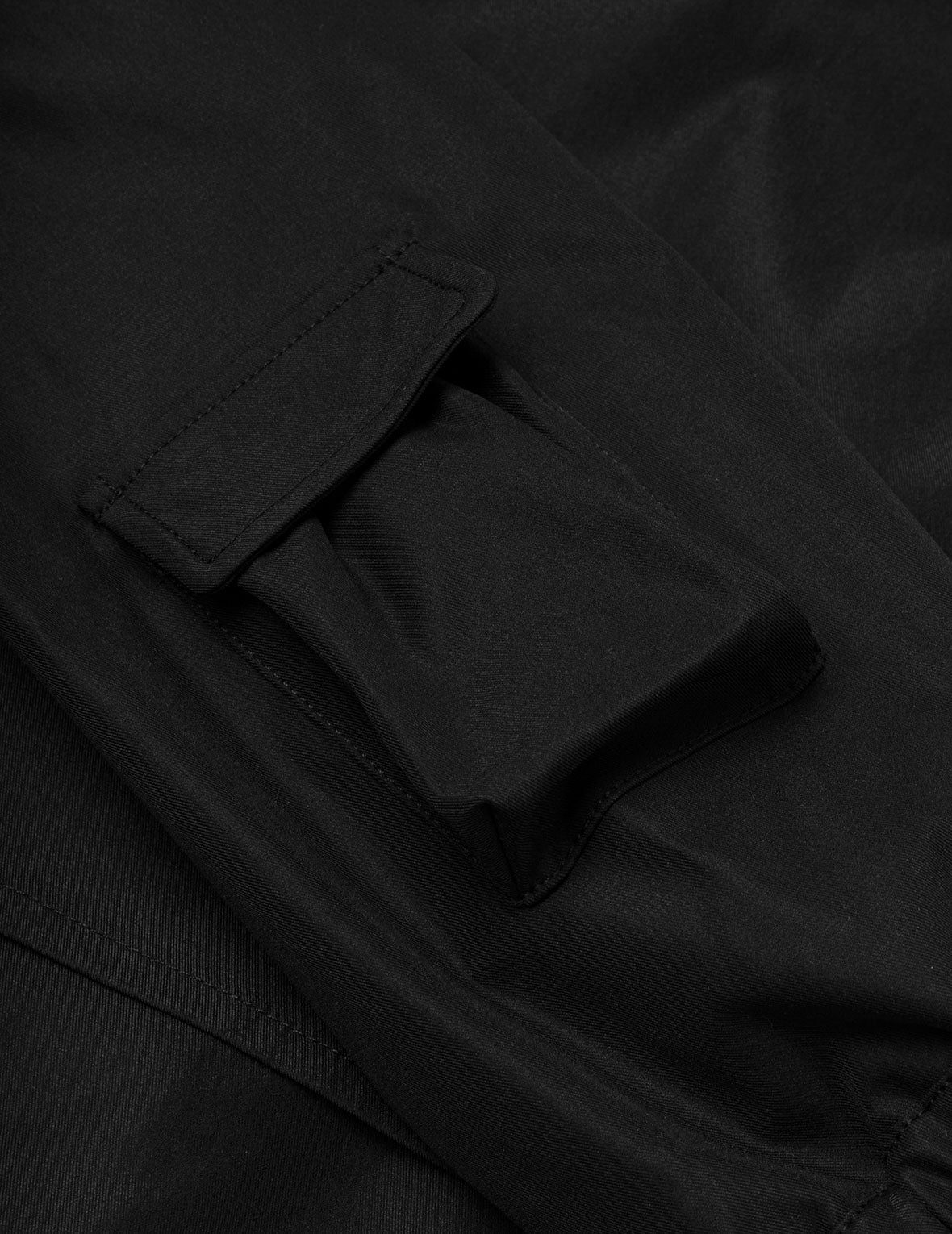 Multi-Pocket Regular Fit Outdoor Jacket with Detachable Hood