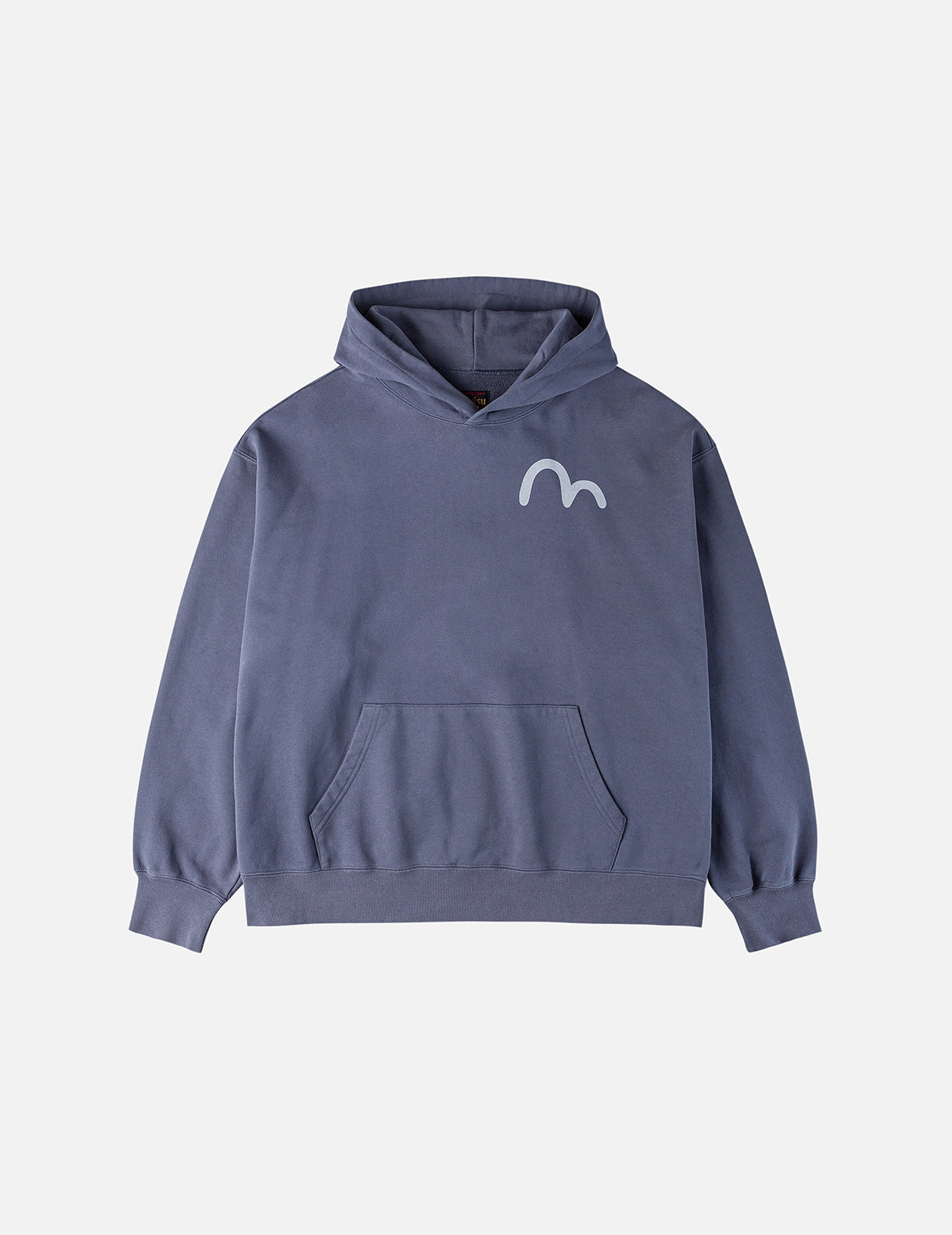 American Ebisu and Seagull Print Relax Fit Hoodie