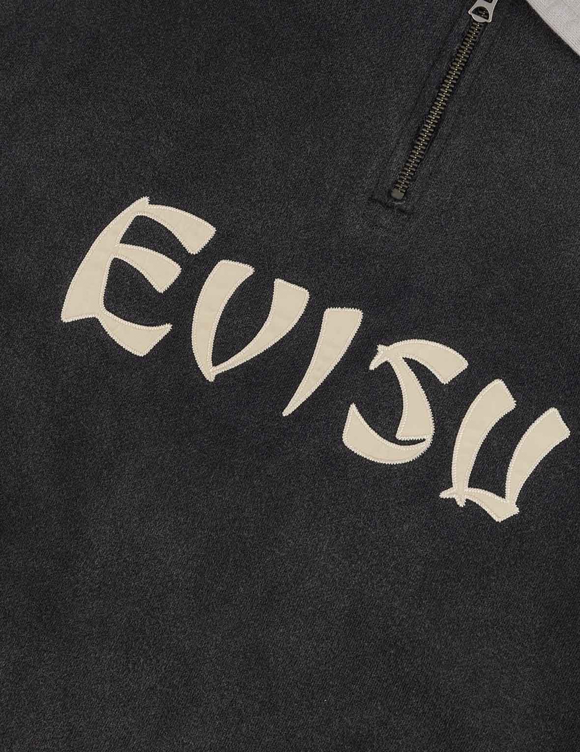 商標貼布常規版型半拉鍊拼色衛衣