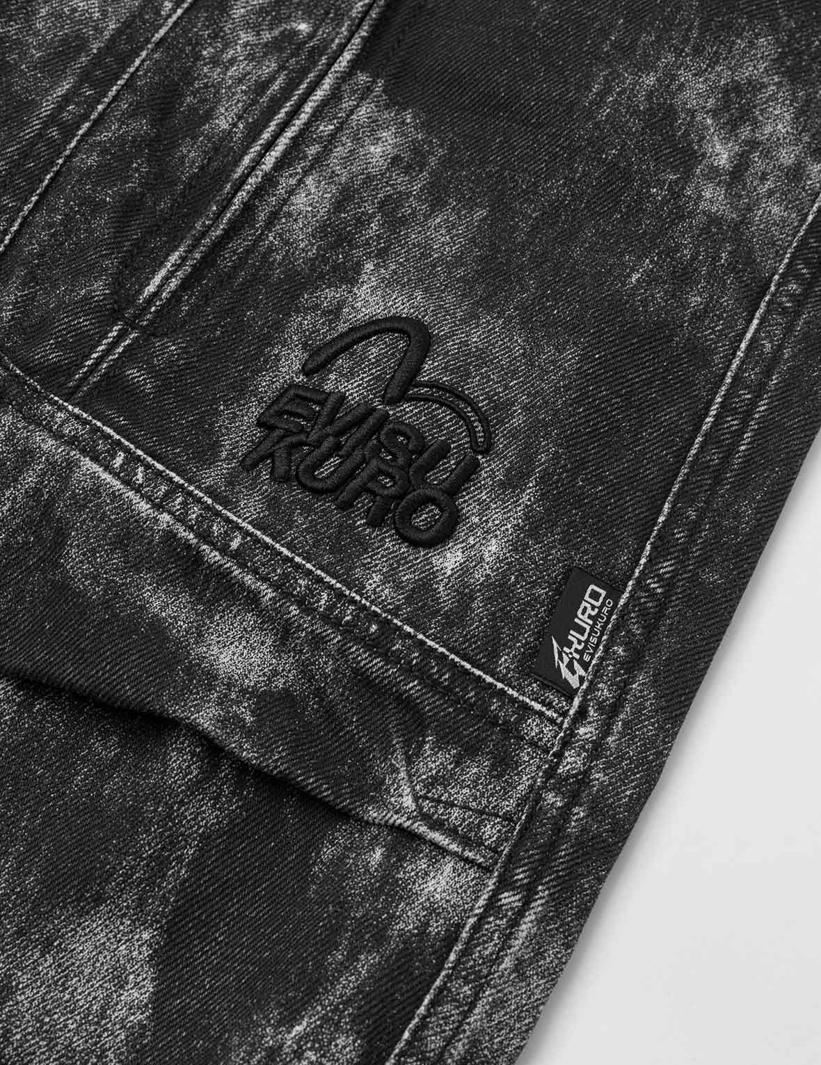 Allover Hand-painted Pattern Print Regular Fit Pants