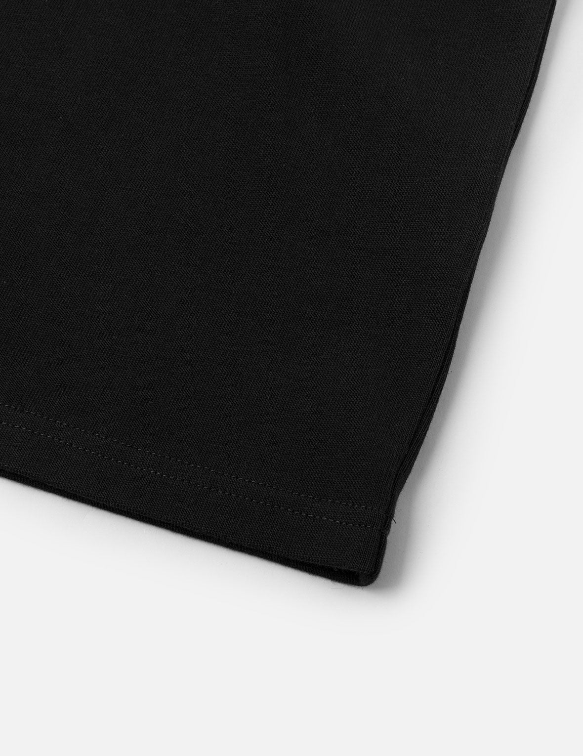 EVISUKURO Toothbrush Embroidery and Color-blocking Oversized T-shirt