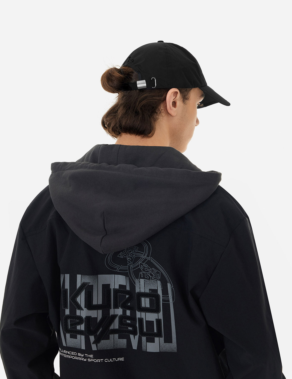 家花與商標刺繡鴨舌帽