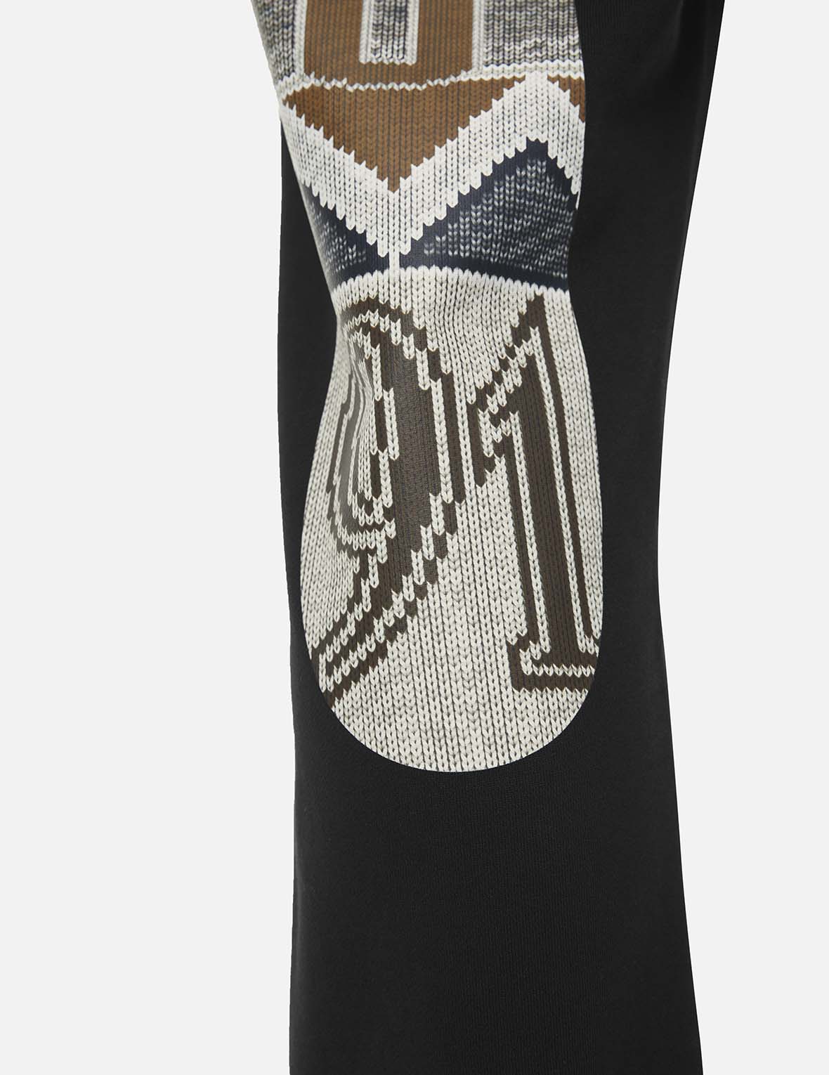 Ethnic Style Daicock Print Regular Fit Sweatpants