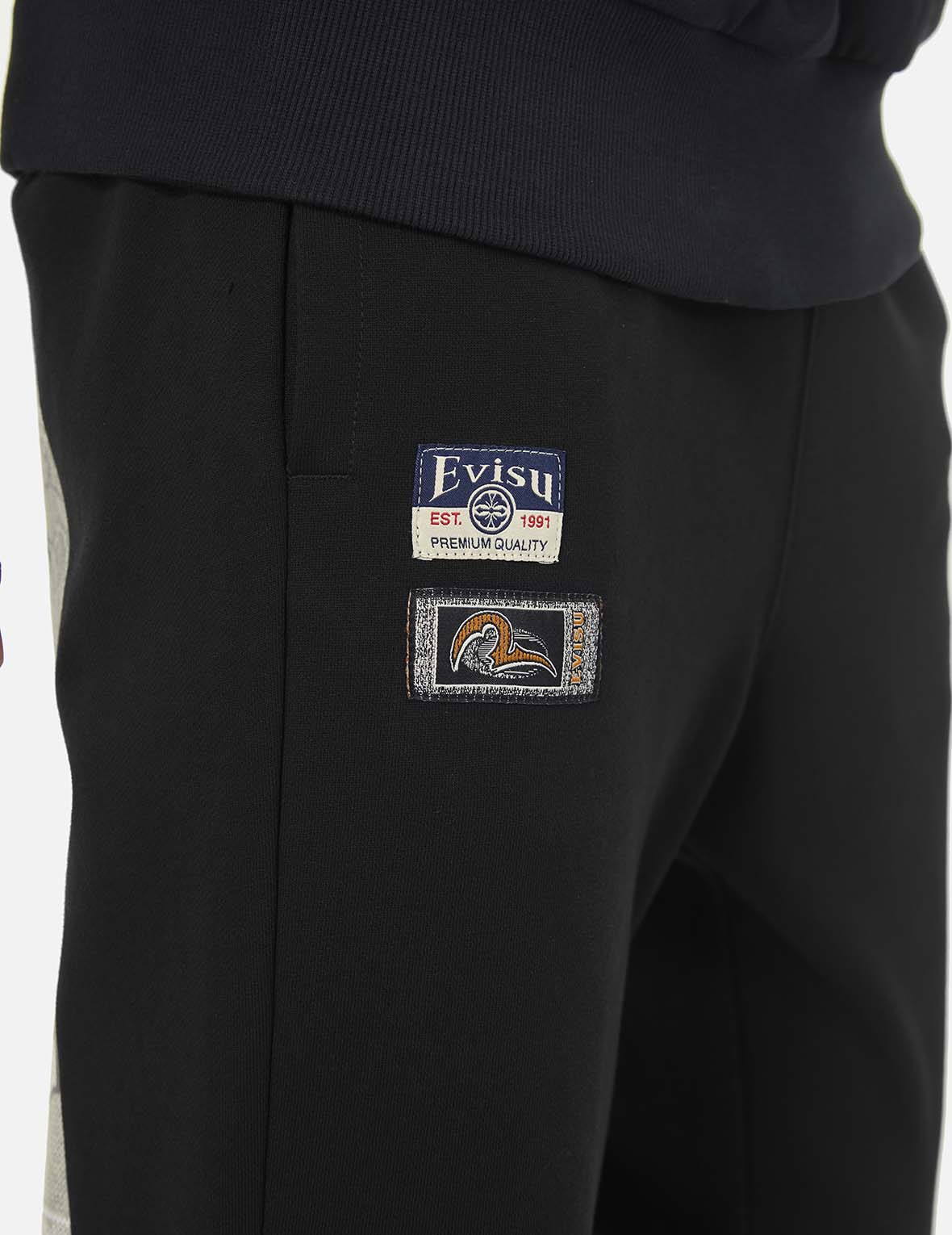 Ethnic Style Daicock Print Regular Fit Sweatpants