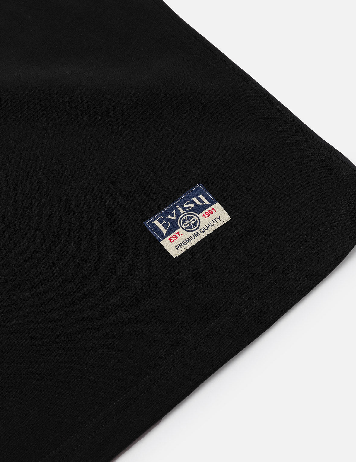 Cloud Print and Logo Sashiko Embroidery Relax Fit T-shirt