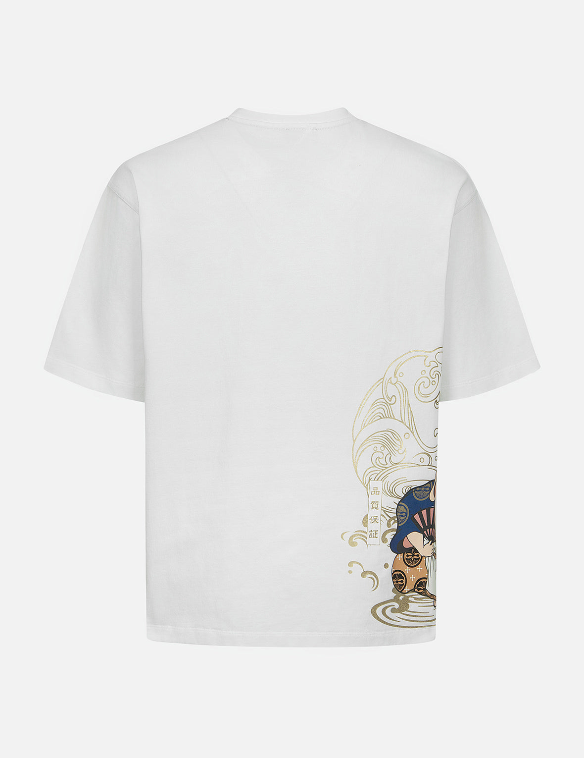 惠比壽印花寬版休閒T恤