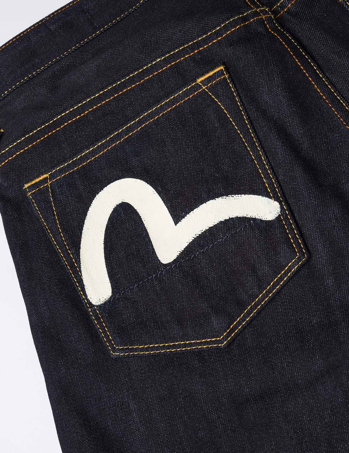Seagull Print Pockets Regular Fit Jeans #2020