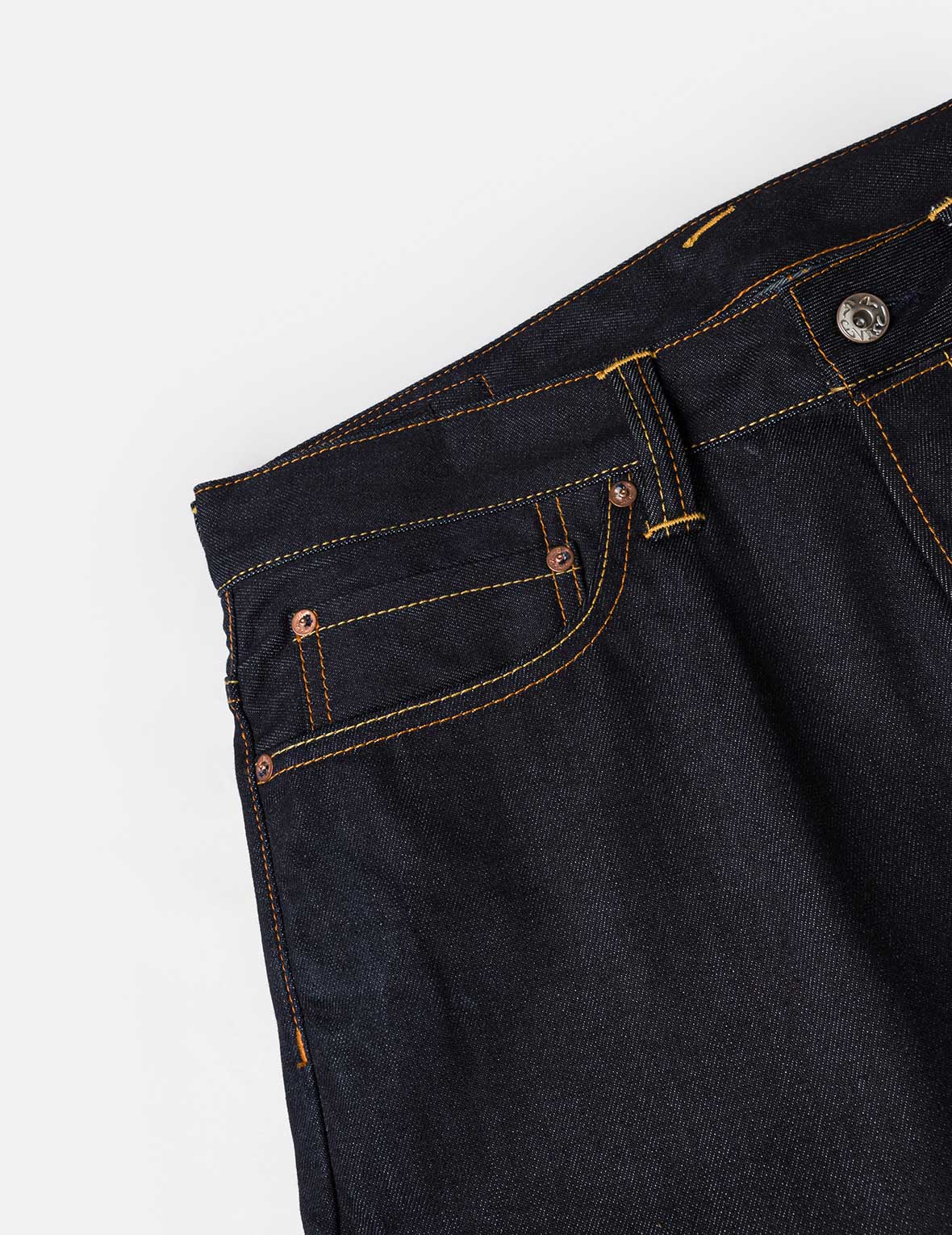 Seagull Print Pockets Regular Fit Jeans #2020