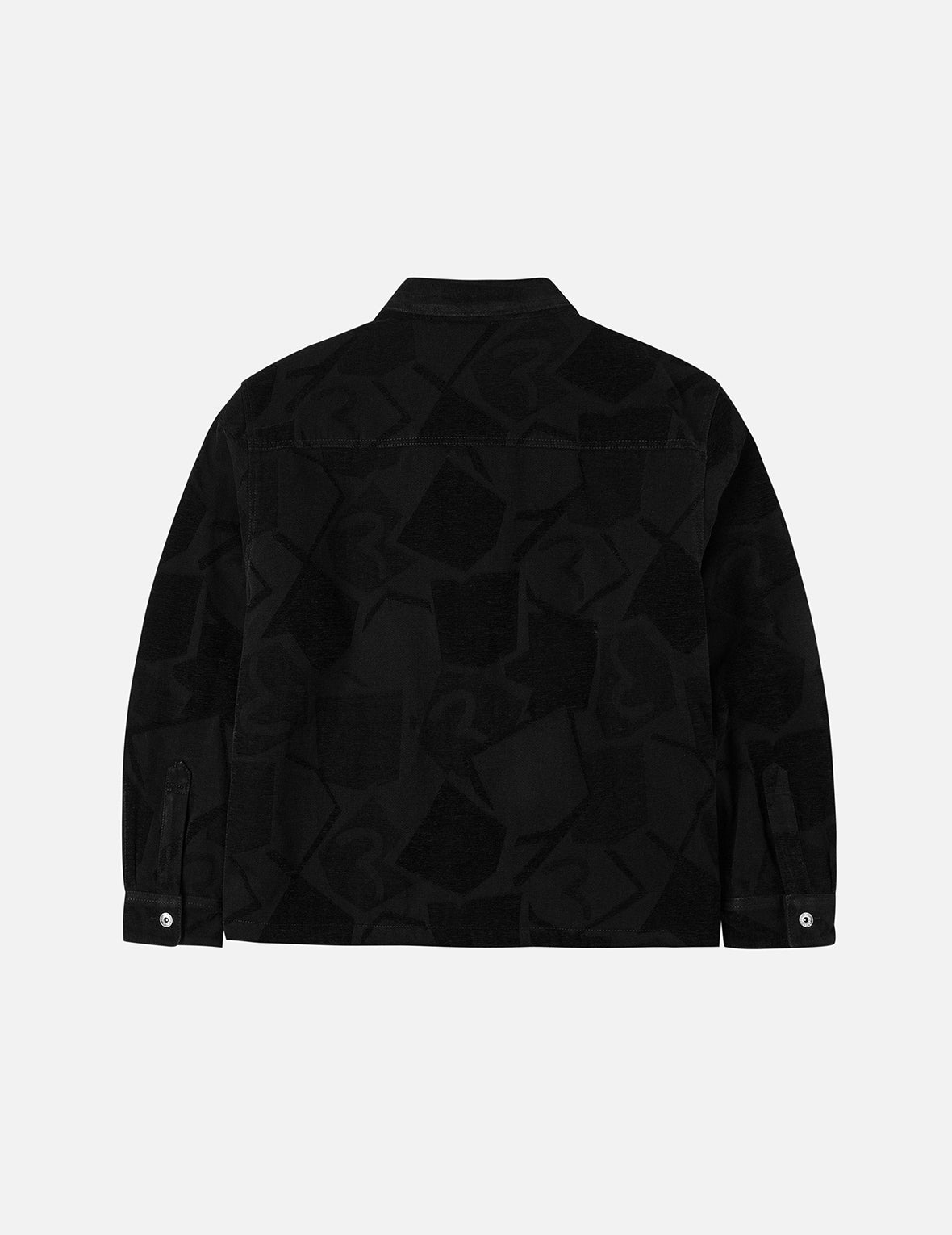 Allover Seagull Jacquard Regular Fit Chore Jacket