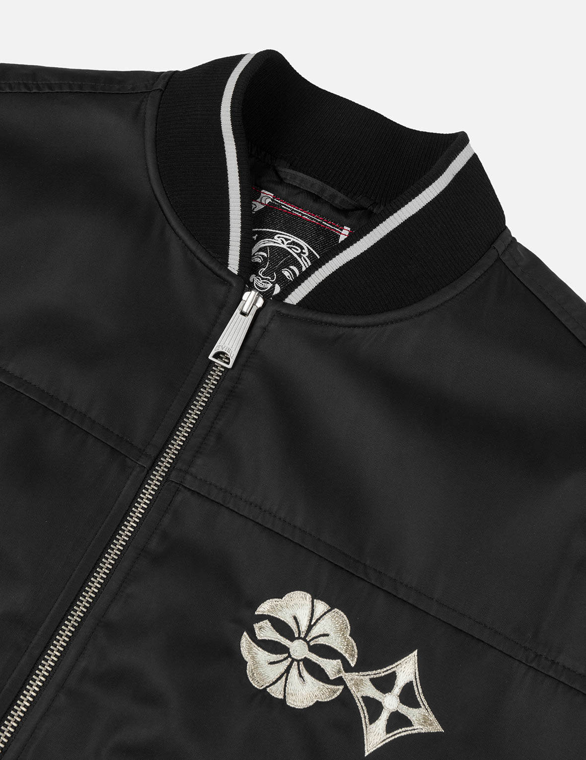 Crane inserted Daicock Relax Fit Bomber Jacket