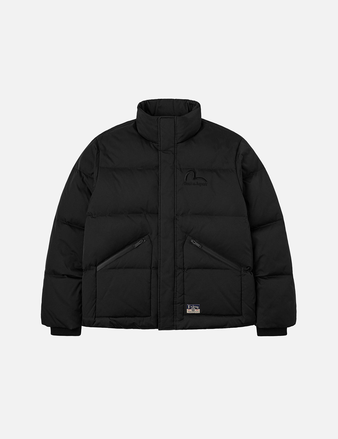 Inserted Daicock Embroidery Regular Fit Down Jacket