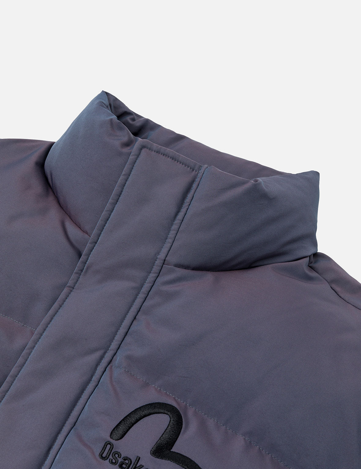 Inserted Daicock Embroidery Regular Fit Down Jacket