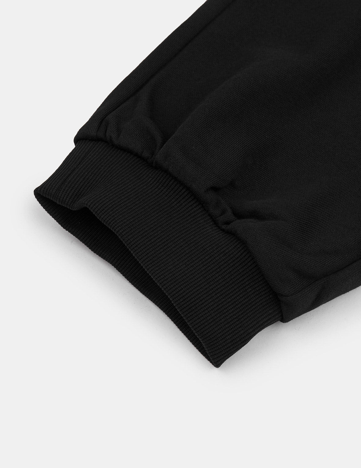 Grateful Crane Print and Multi-pocket Straight Fit Sweatpants