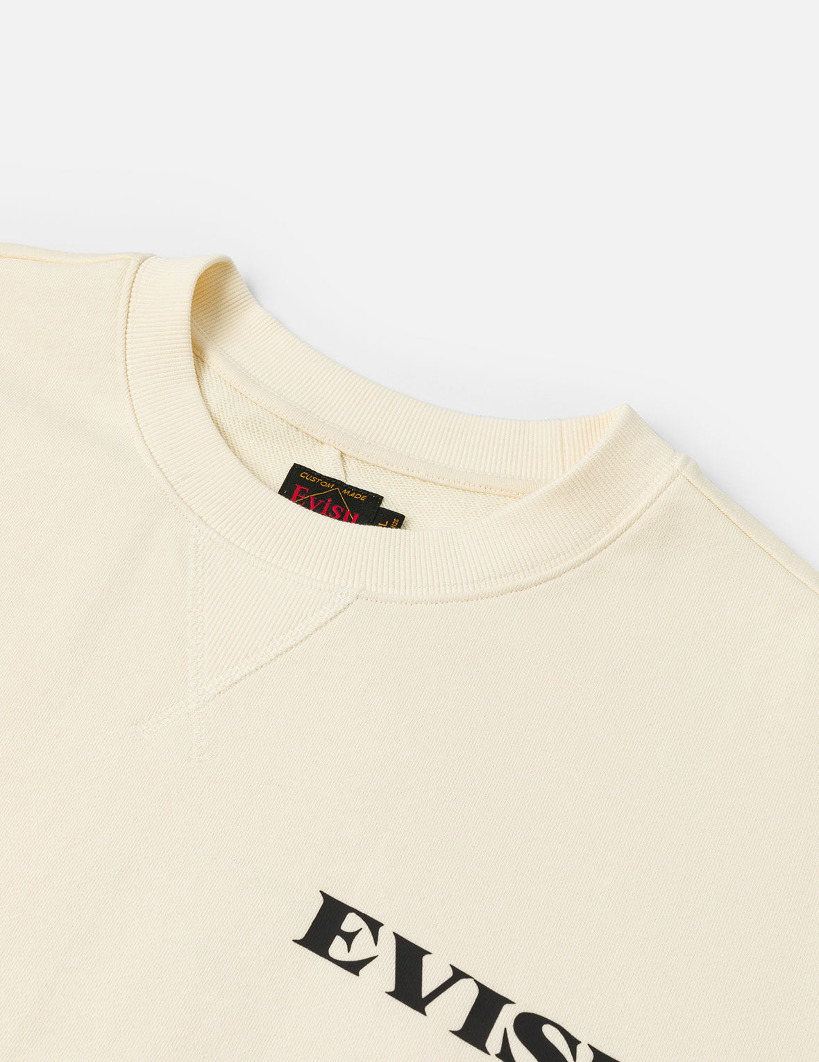 海鷗織錦貼布寬版休閒衛衣