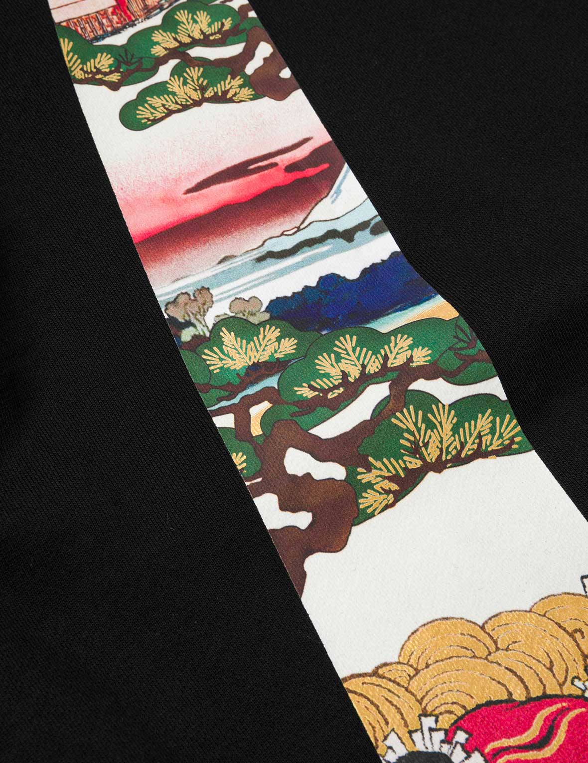 佛頭舞獅大M印花寬版衛衣