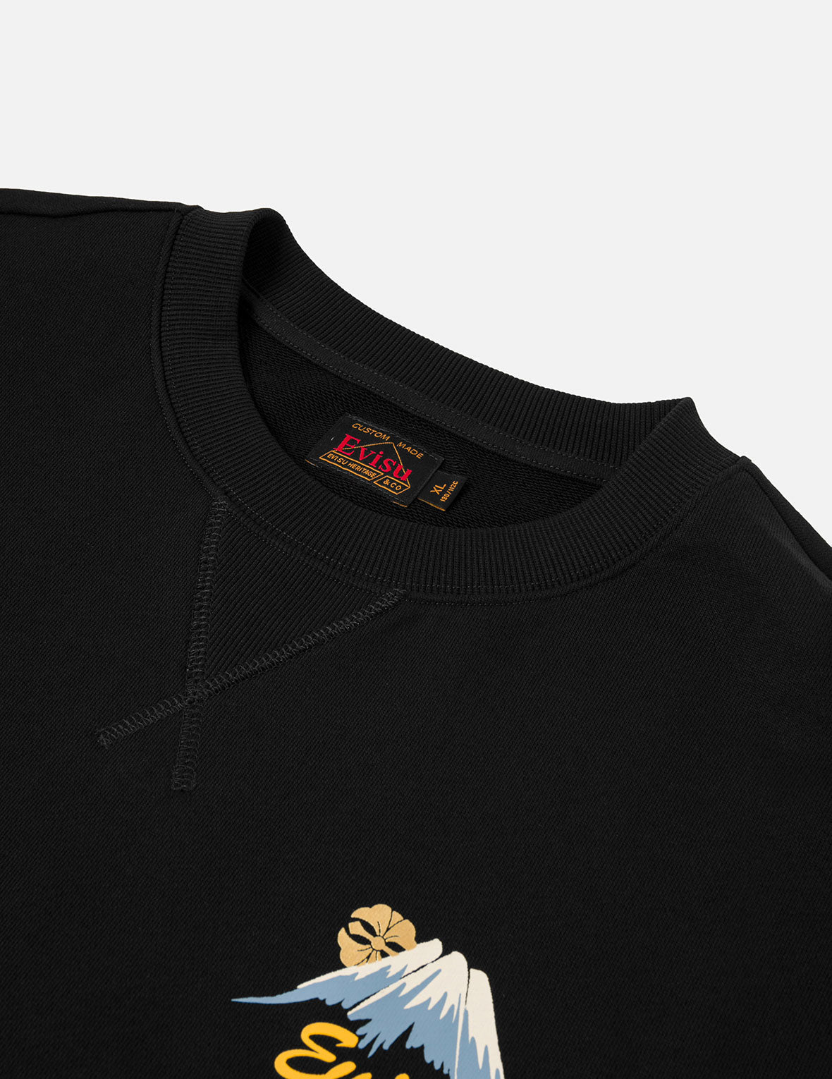 佛頭舞獅大M印花寬版衛衣