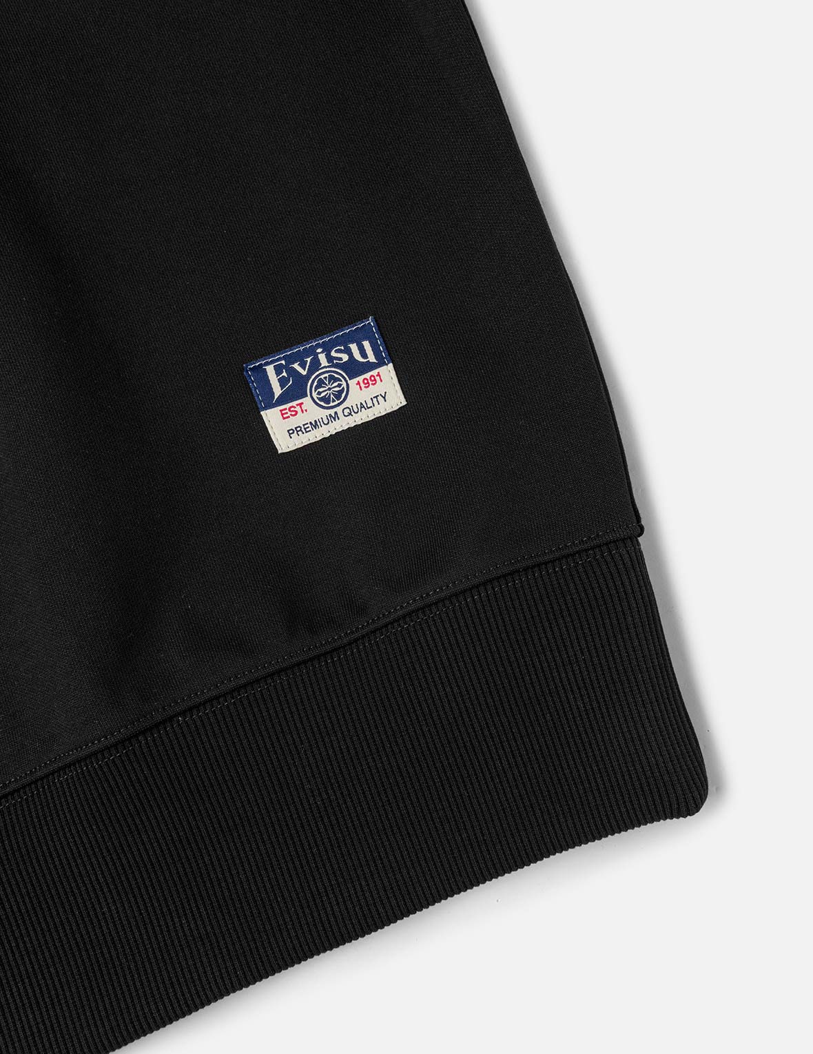 Allover Multi Logos Embroidery Relax Fit Sweatshirt