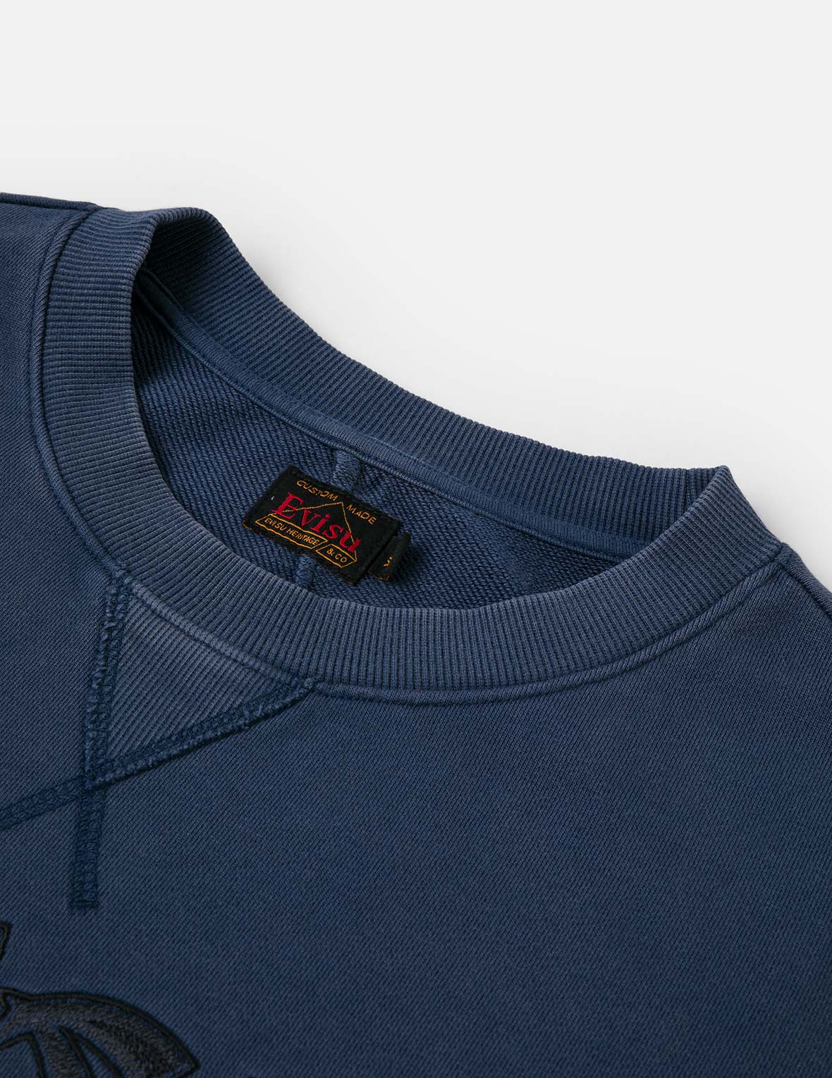 佛頭與商標刺繡休閒衛衣