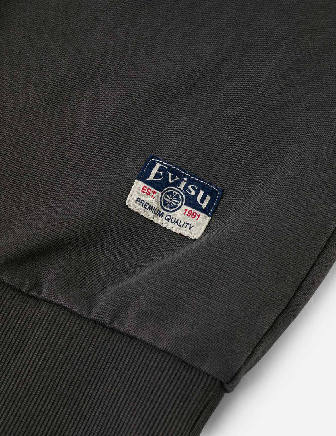 佛頭與商標刺繡休閒衛衣