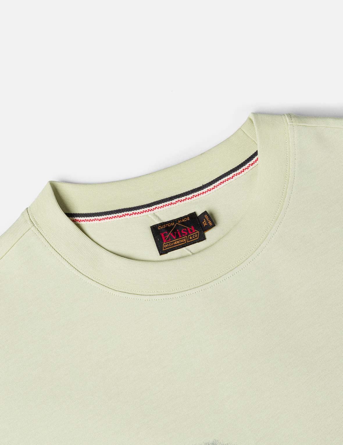 塗鴉風格海鷗與商標印花寬版休閒T恤