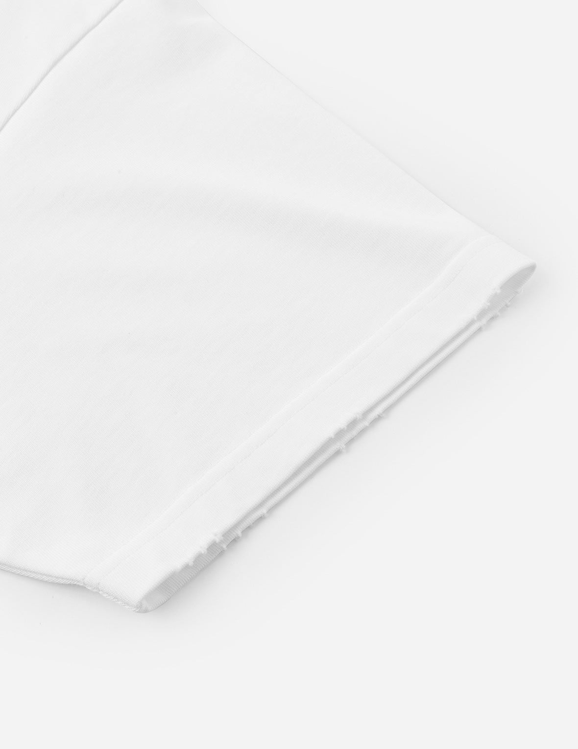 塗鴉風格海鷗與商標印花寬版休閒T恤