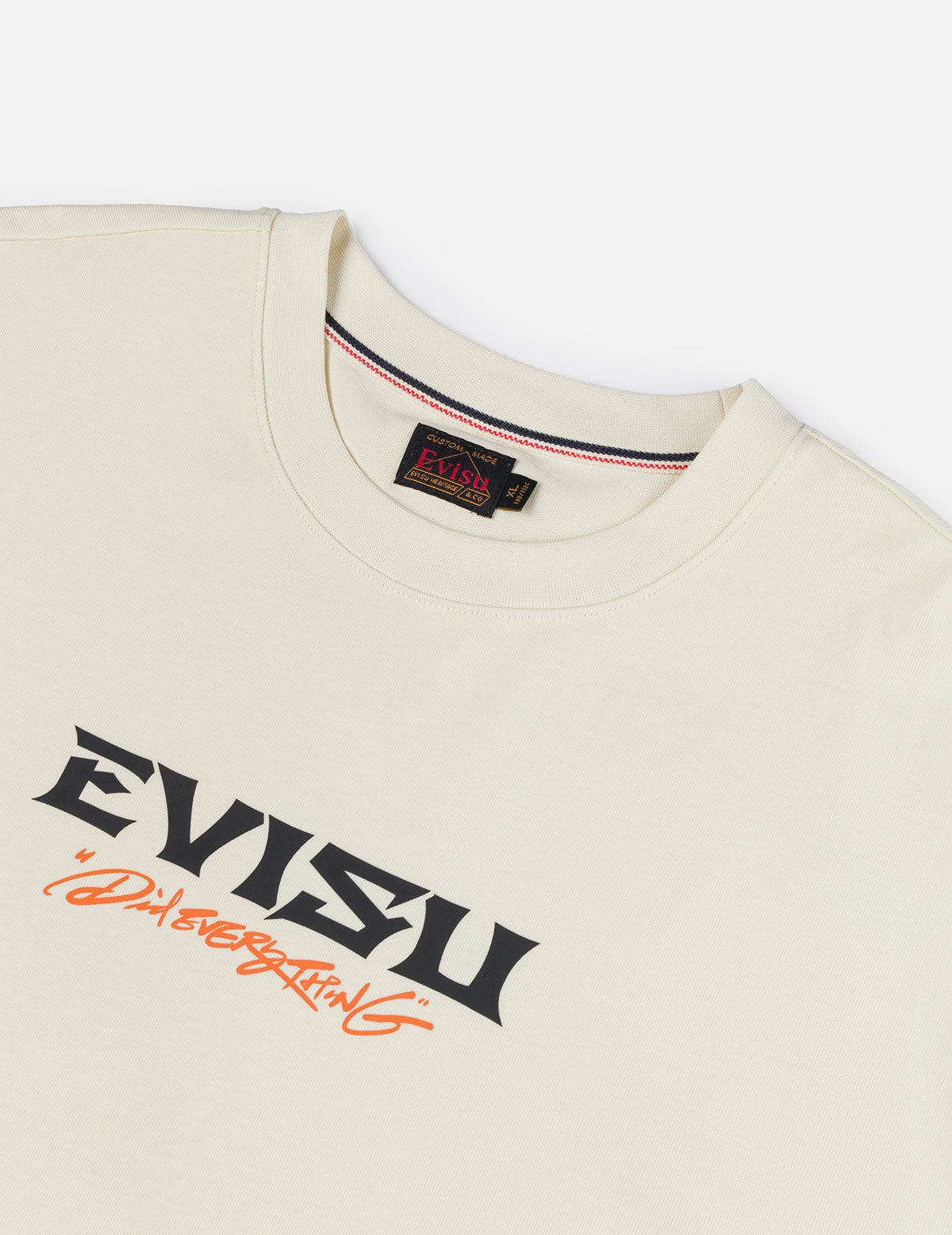 Crane and Logo Print Loose Fit T-shirt