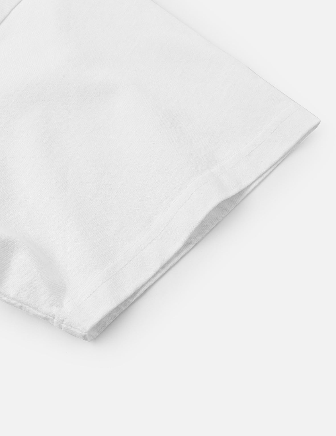 刺繡達摩與海鷗寬版休閒T恤