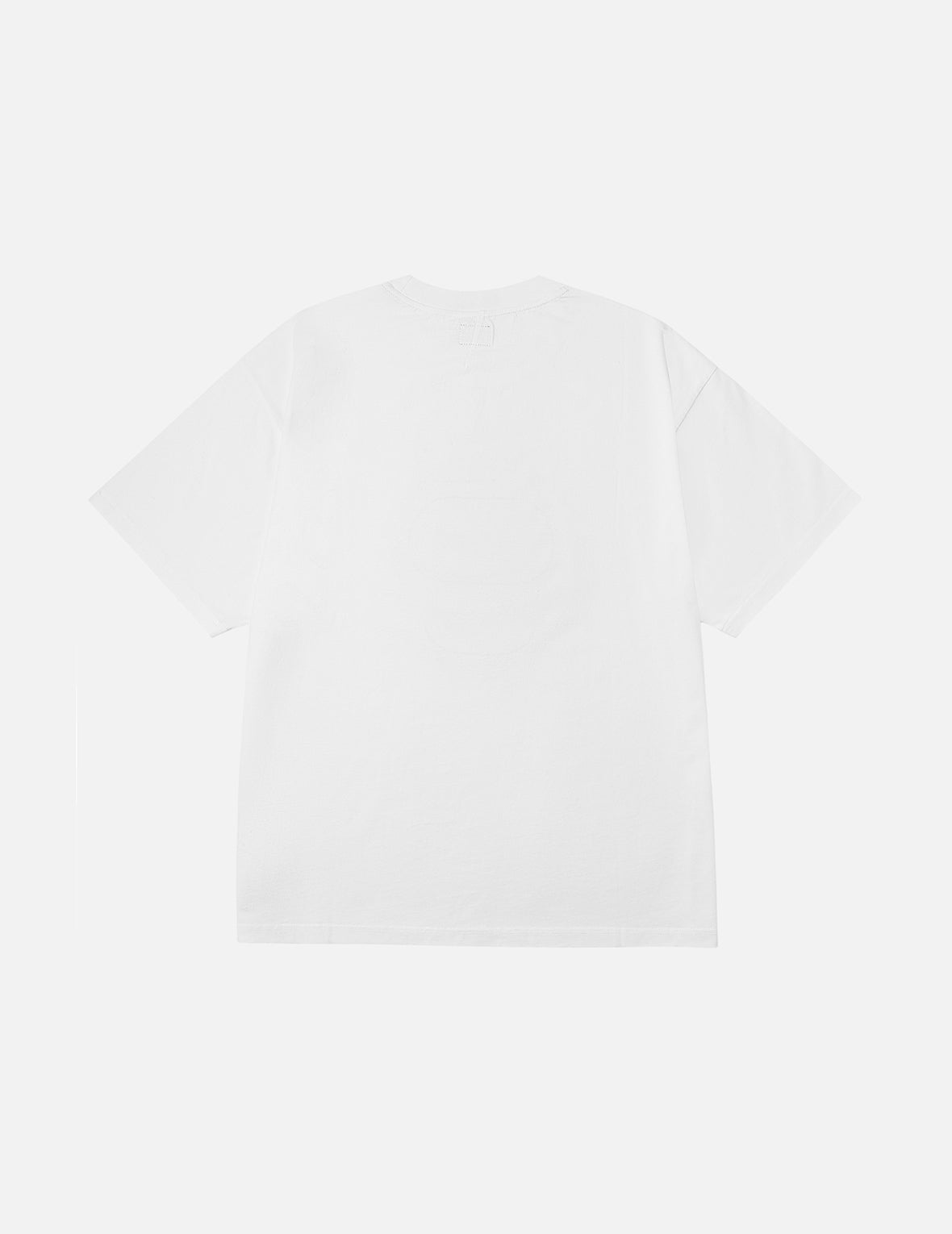 刺繡達摩與海鷗寬版休閒T恤