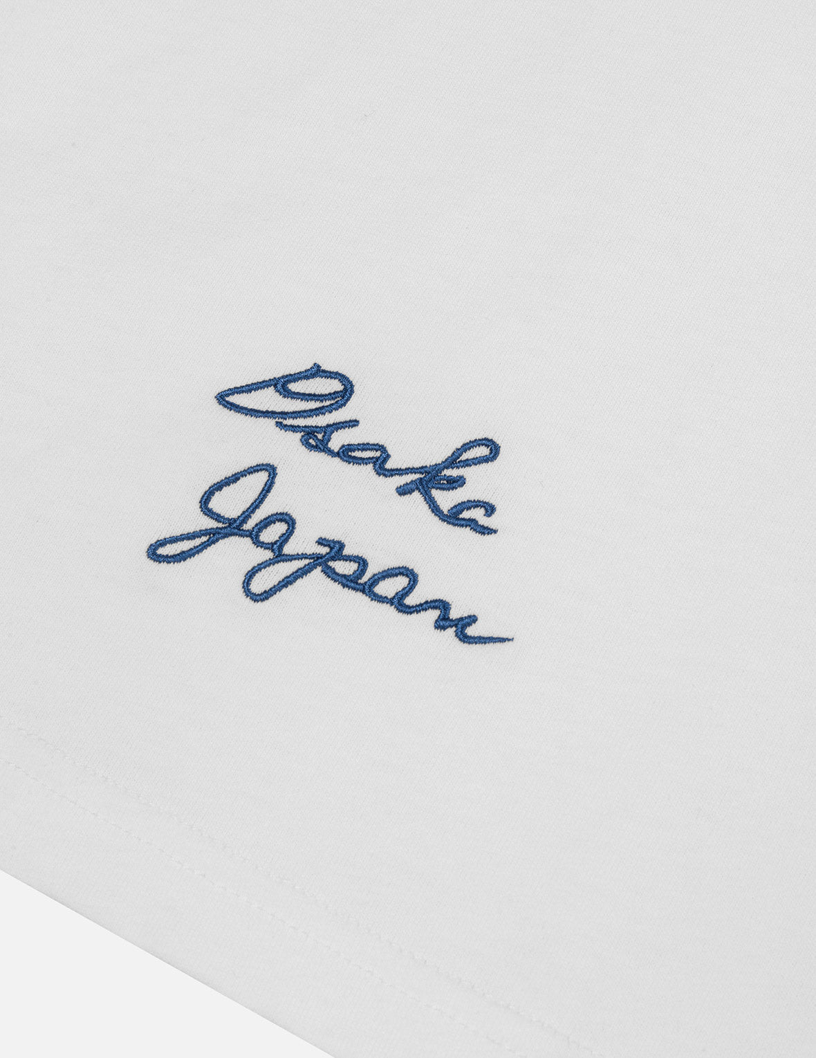 Multi-pocket Color Blocking Sashiko Loose Fit T-shirt