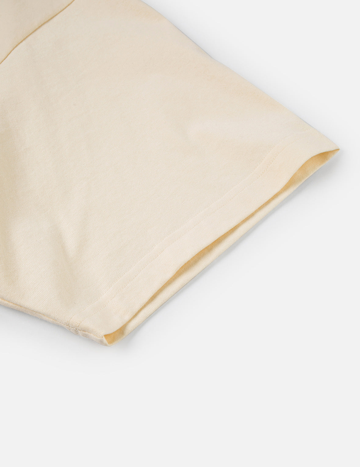 織錦口袋與海鷗燙金印花寬版T恤