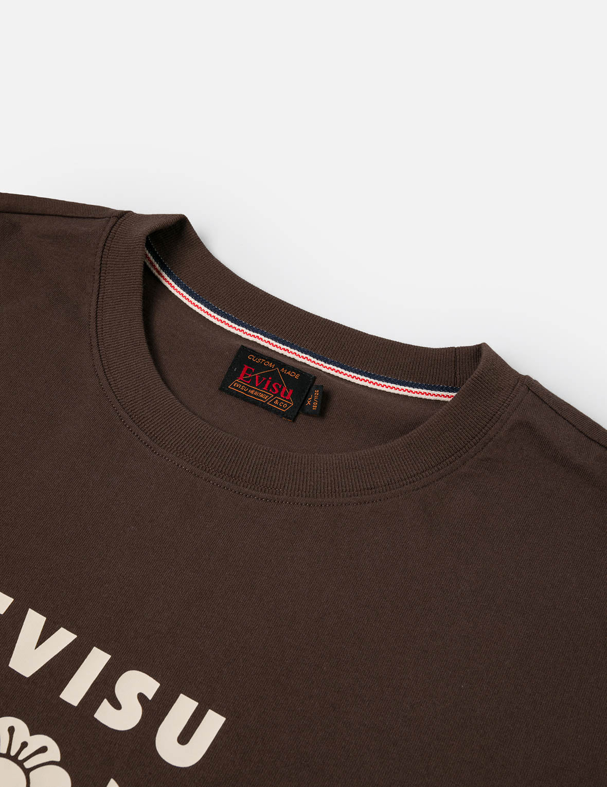 Wheel of Wisdom and Daruma Daicock Print Regular Fit T-Shirt