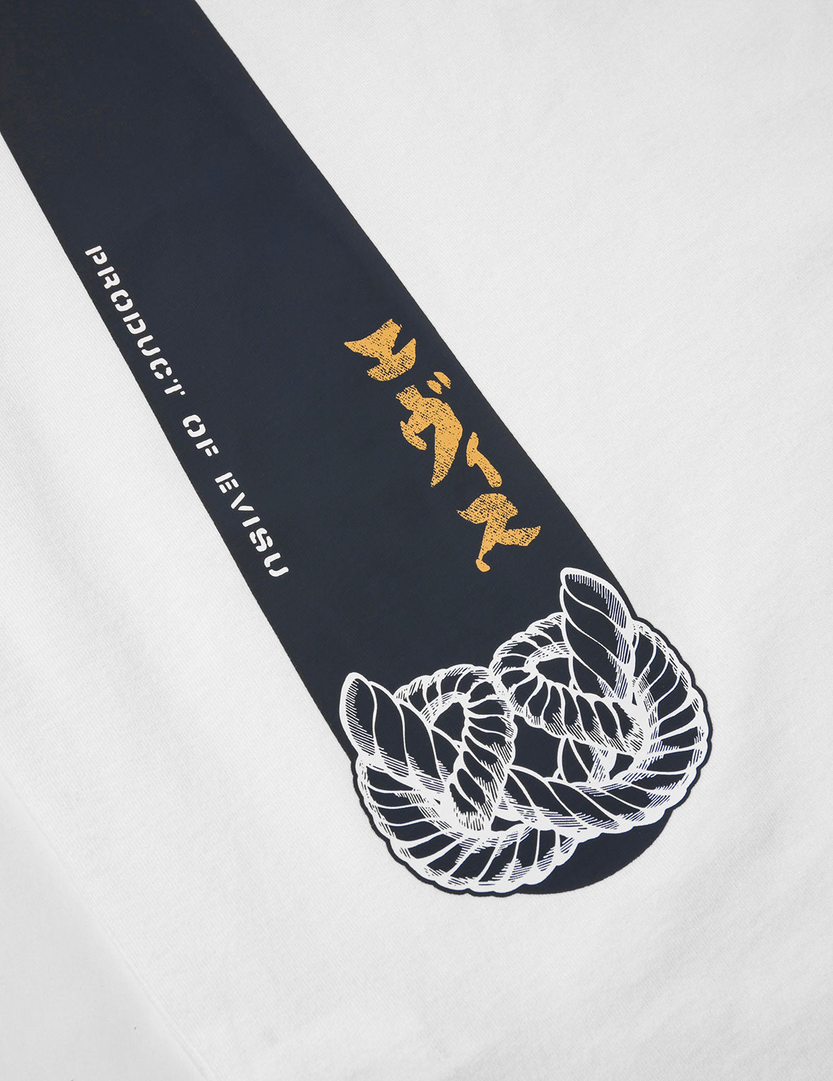 Wheel of Wisdom and Daruma Daicock Print Regular Fit T-Shirt