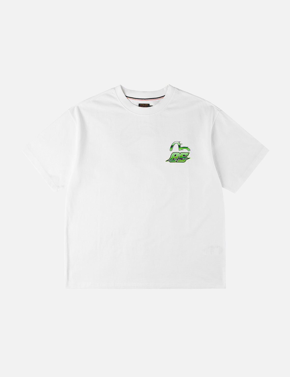 竹葉青蛇影3.0 印花T恤 - 白色