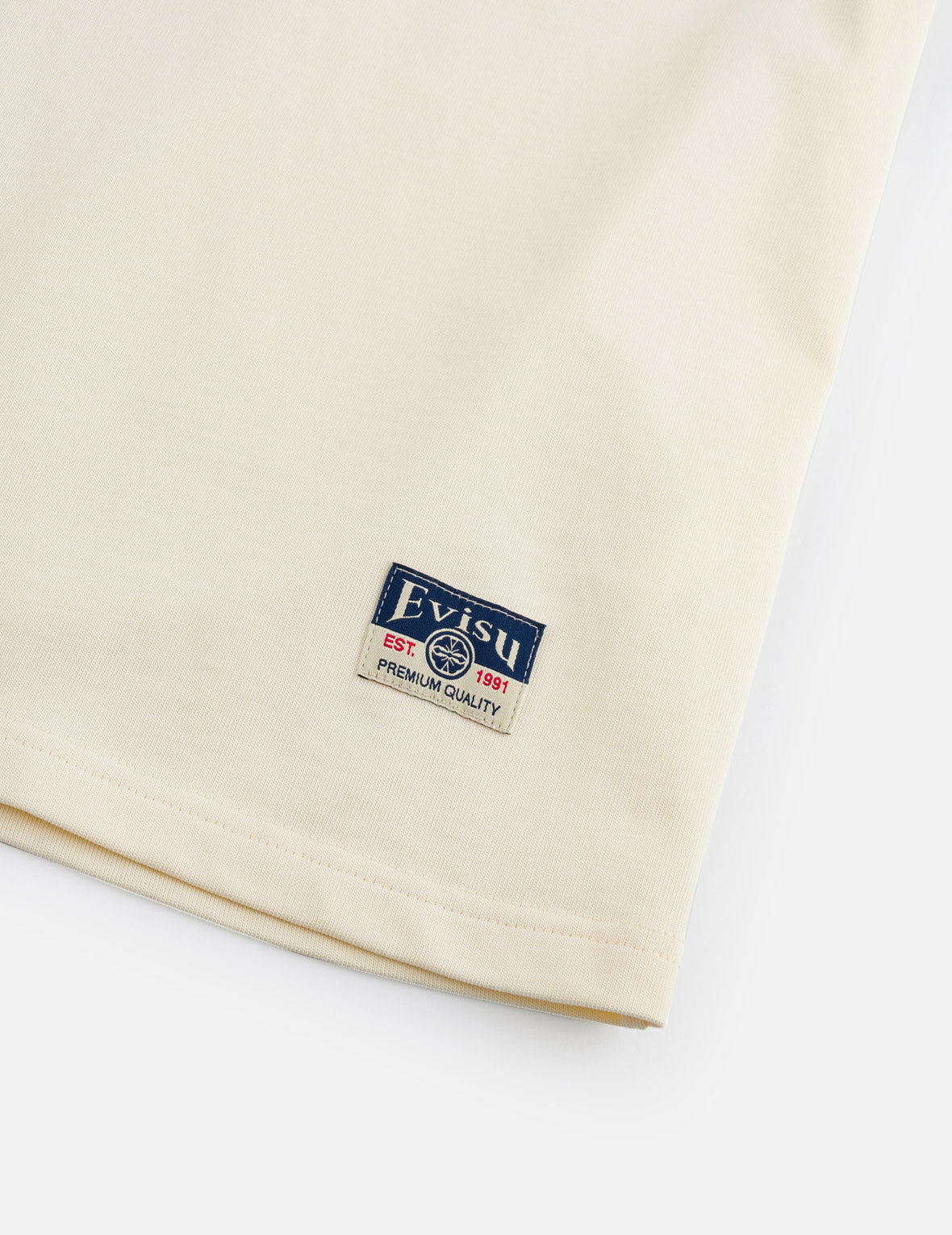 Double-Layer Brocade Pocket Tee