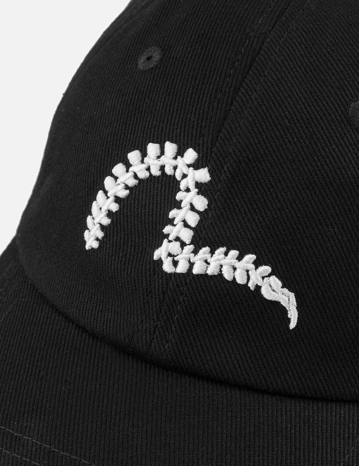 Seagull Embroidery Denim Cap