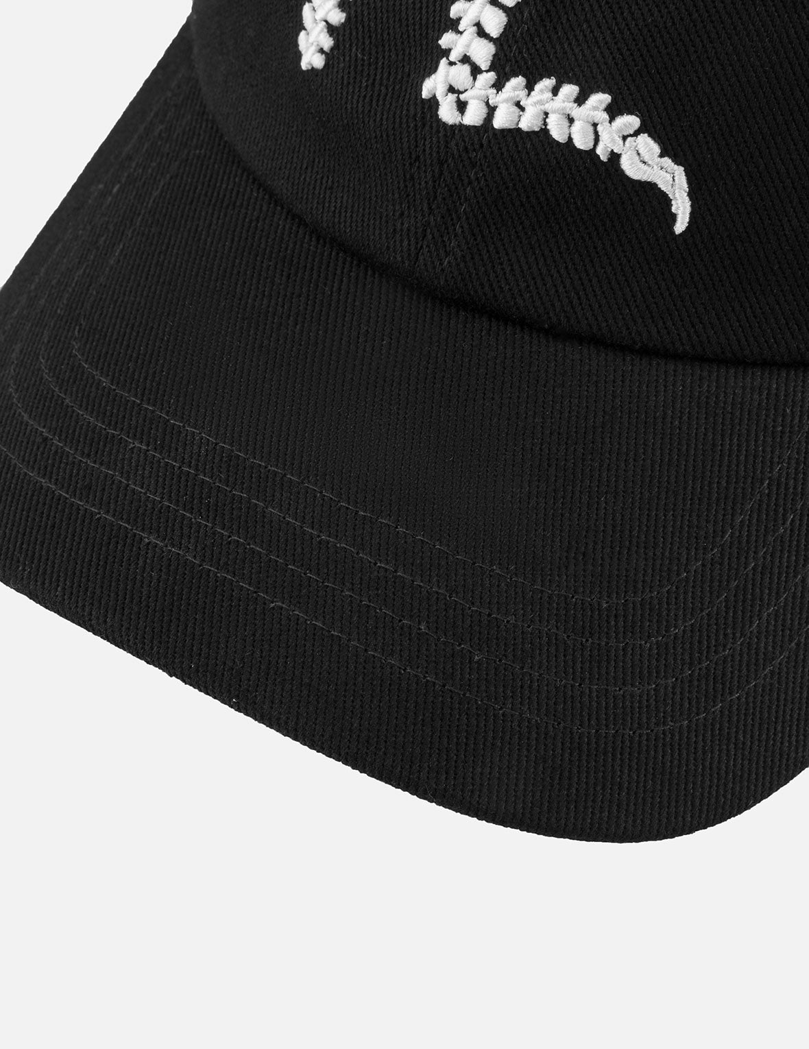 Seagull Embroidery Denim Cap