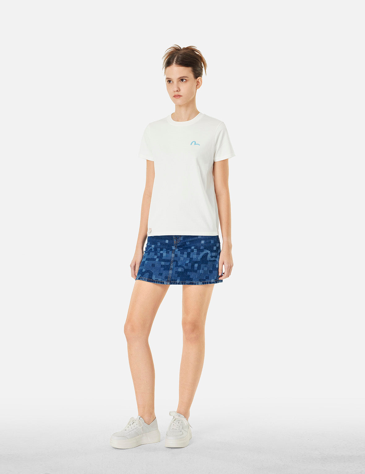 招財貓印花常規版型T恤