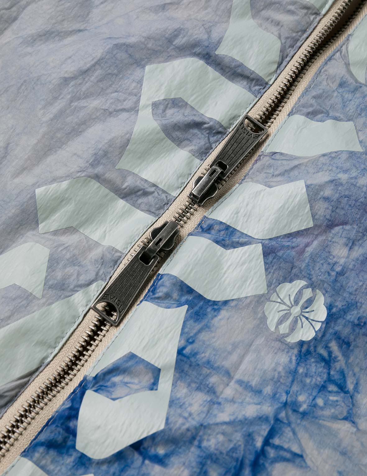 Logo Print Oversized Reversible Vest