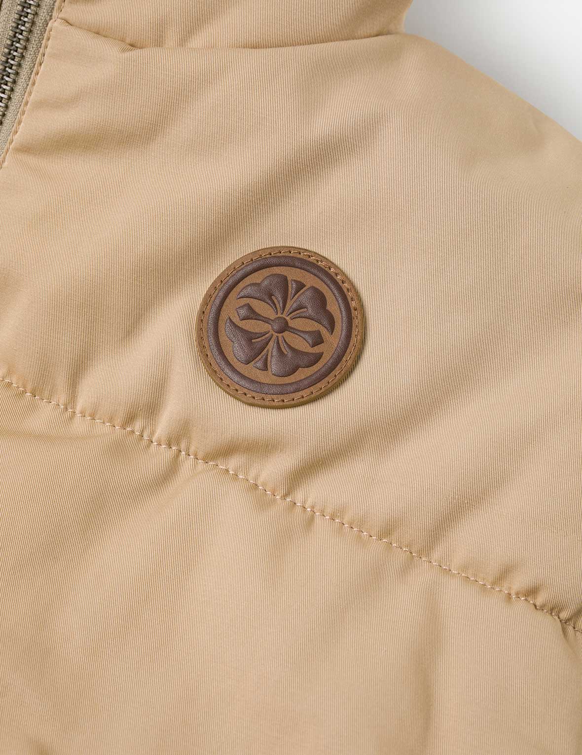 Logo Print Oversized Reversible Vest