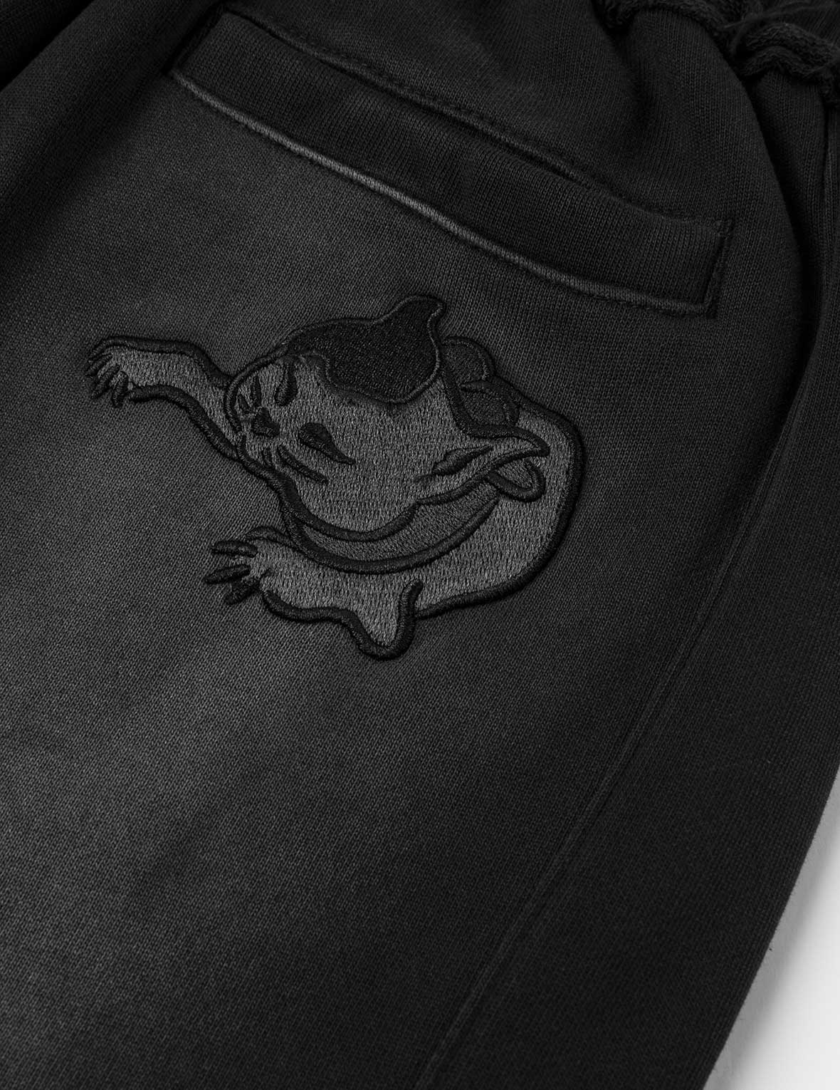 Fuzzy Cat Embroidery Fashion Fit Sweatpants