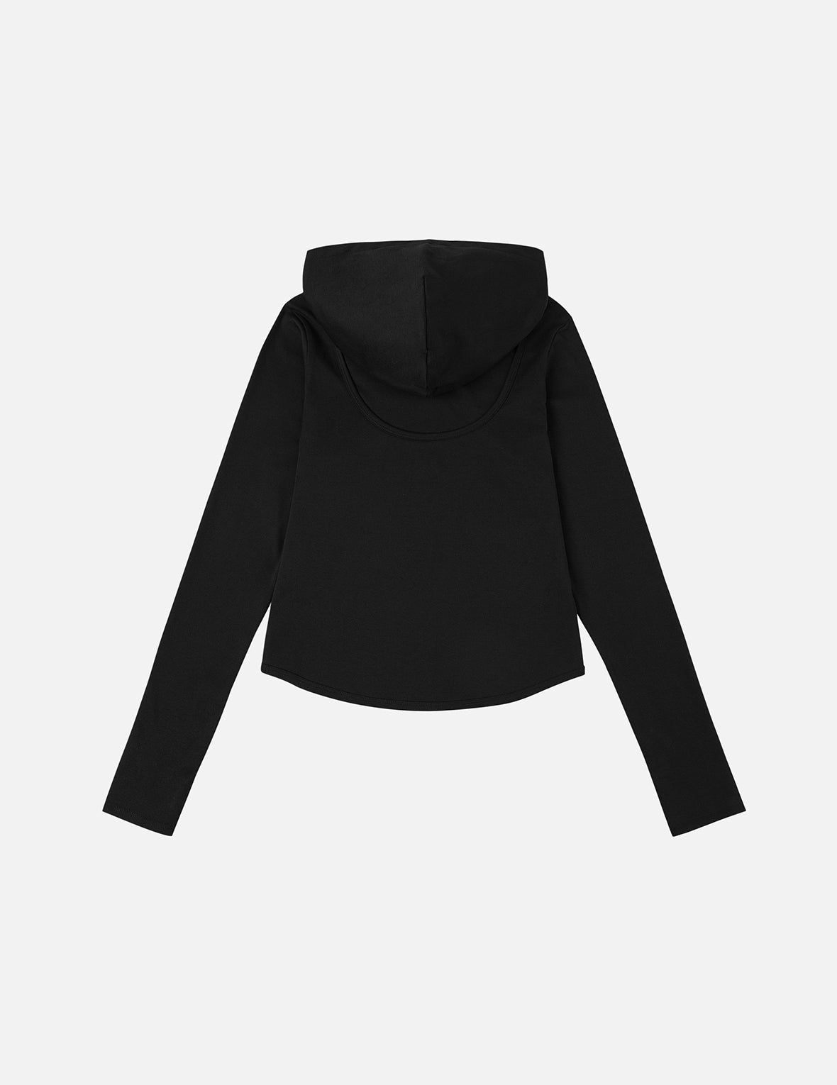 商標與海鷗石垣迷彩印花常規版型連帽假兩件長袖上衣