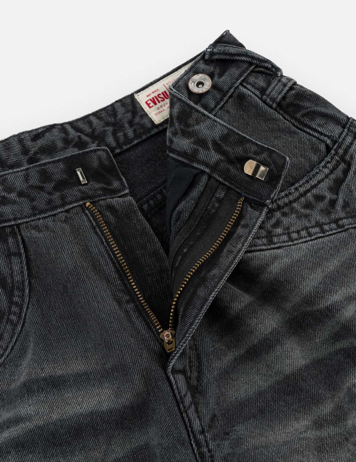 Cargo Pocket Denim Shorts