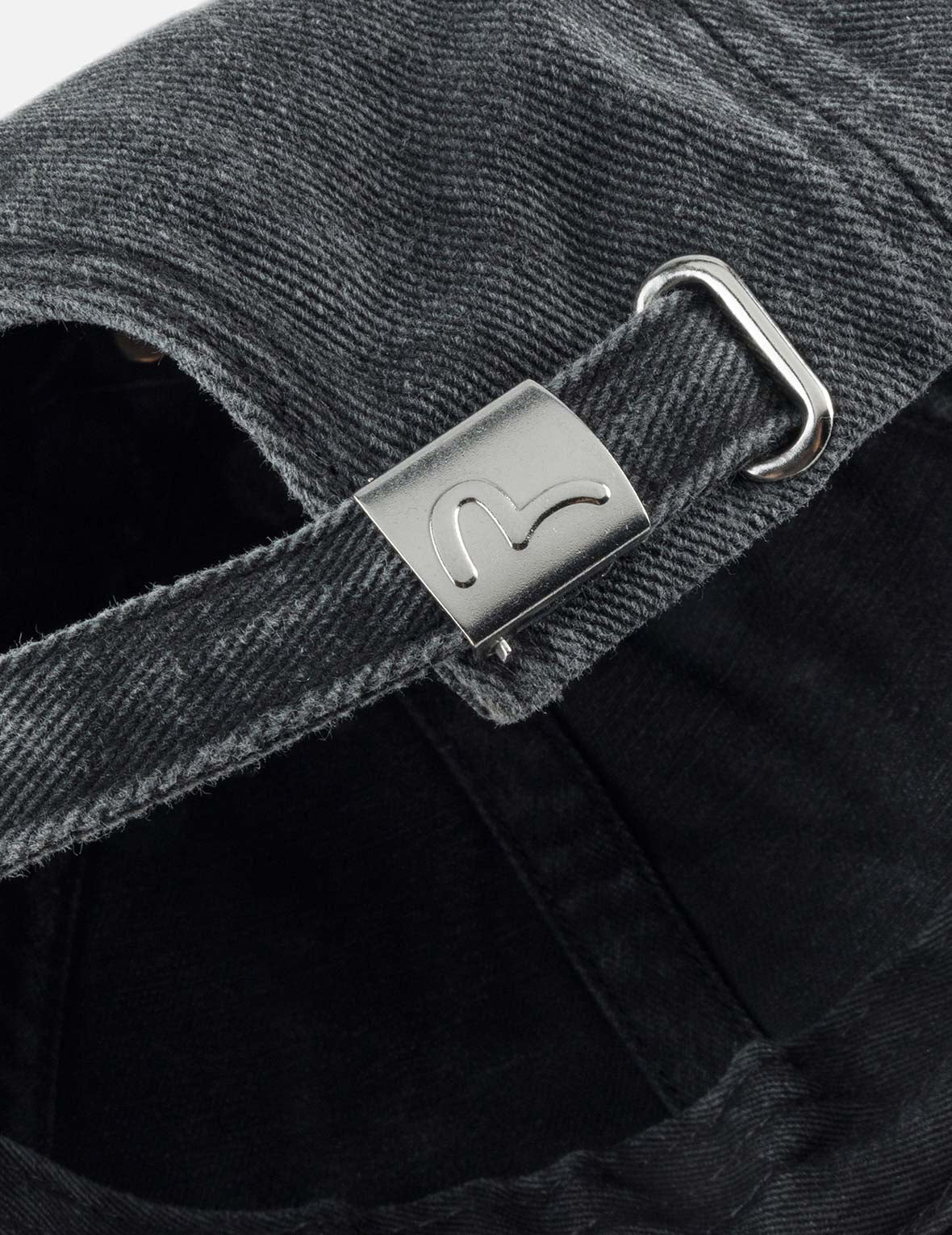 EVISU X ICECREAM 商標棒球帽 - 黑色洗水