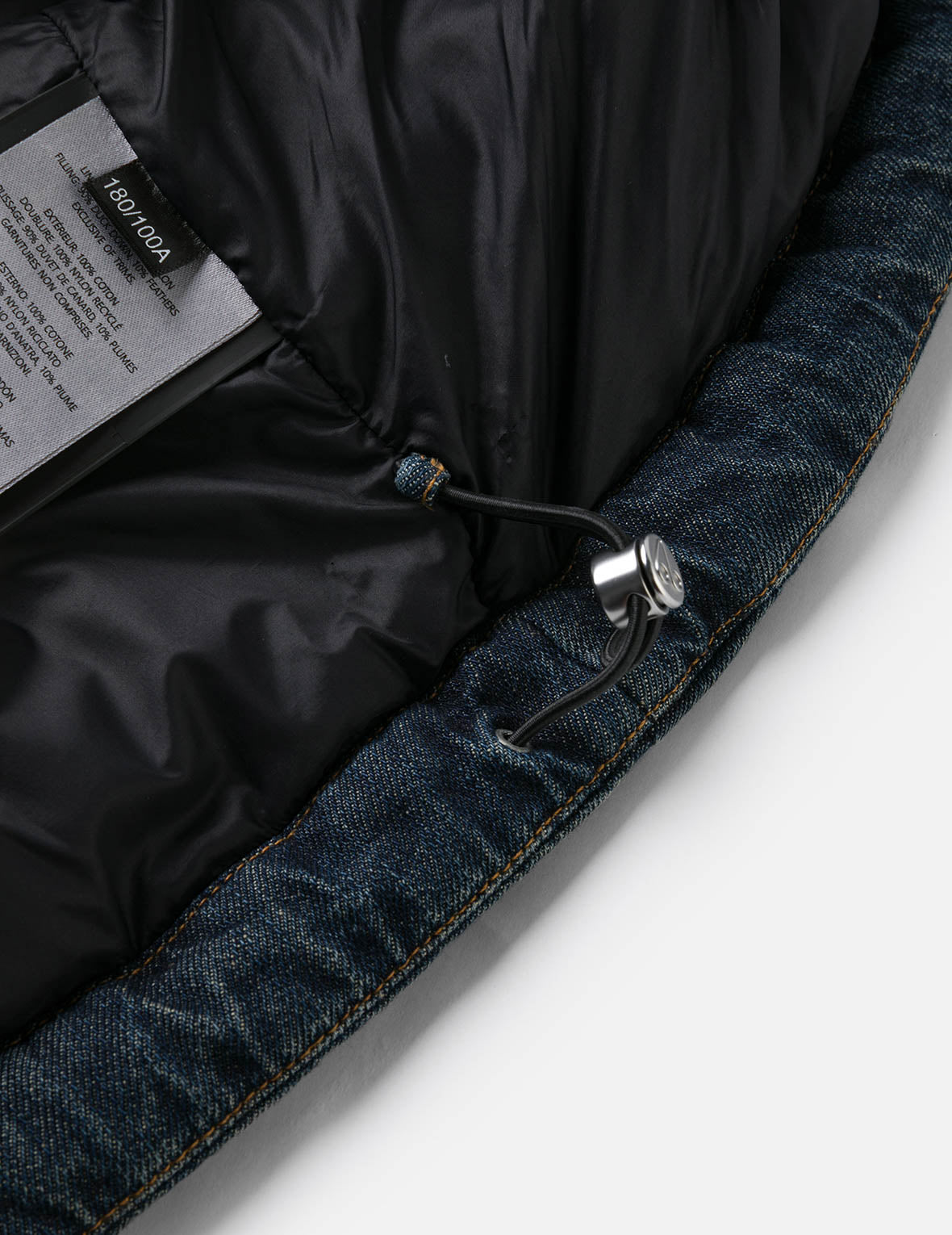 EVISU X MOOSE KNUCKLES 浮世繪牛仔背心羽絨