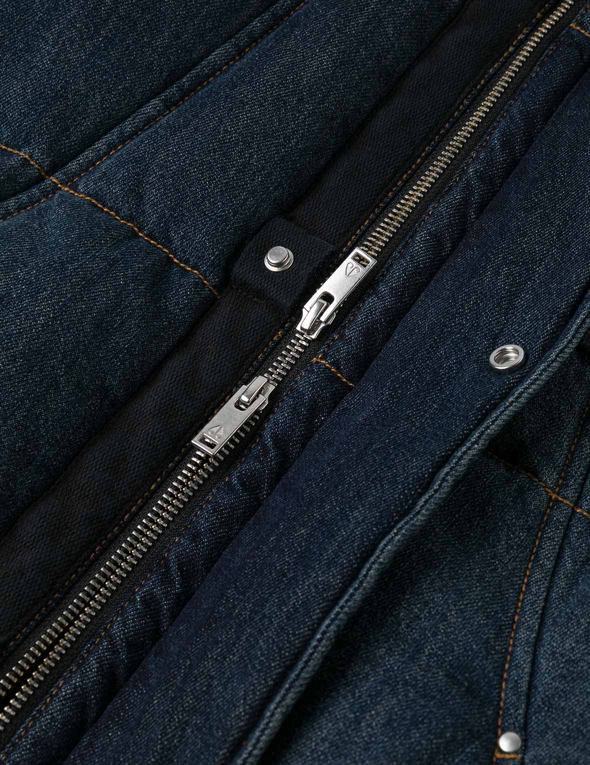 EVISU X MOOSE KNUCKLES 浮世繪牛仔背心羽絨