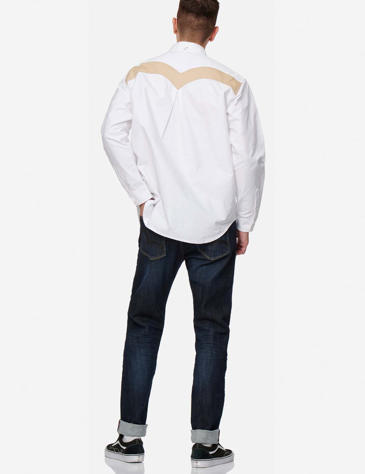 Seagull Pocket Taper Fit Jeans #2017