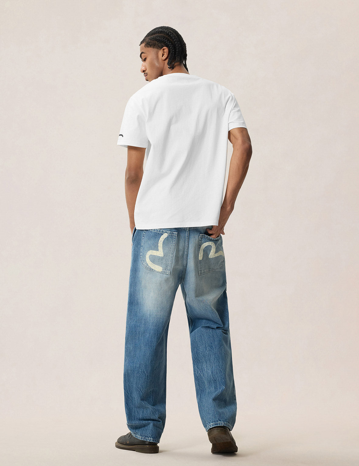 Ace of Hearts Flocked Logo T-shirt